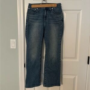 1 Pair Women’s Madewell Jeans Curvy Kick Out
